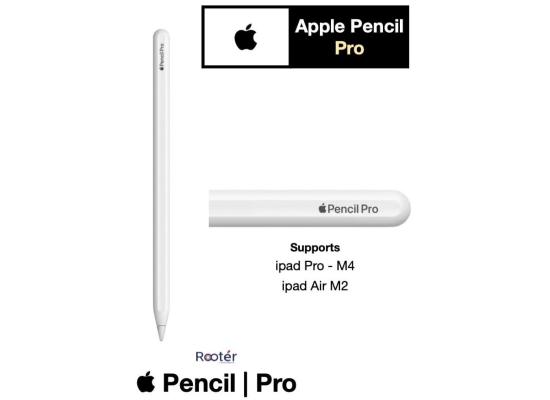 Apple NEW Pencil Pro Advanced Tools Pixel-Perfect Precision Tilt & Pressure Sensitivity & Industry-Leading Low Latency for Note-Taking, Drawing, Art. Attaches, Charges & Pairs Magnetically