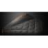 Cougar CROSSER Multi-Use Gaming Stool Scalloped Seat PVC Synthetic Leather Upholstery Adjustable Height Base with 5 Wheels Up to 120 kg Weight Support, Balck-Gold
