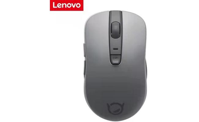 Lenovo Xiaoxin XM300 Rechargable Bluetooth Wireless PLUS Mouse with Silent Function Bluetooth 3.0/5.0 380mAH Lithium Battery Type-C - Gray