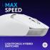 Logitech G309 Lightspeed Wireless Gaming Mouse, Lightweight, LIGHTFORCE Hybrid Switches, Hero 25K Sensor, 86g & 300+ hr Battery Life with AA Battery, 6 Programmable Buttons, PC & Mac -White Logitech G309 Lightspeed Wireless Gaming Mouse, Lightweight, LIGHTFORCE Hybrid Switches, Hero 25K Sensor, 86g & 300+ hr Battery Life with AA Battery, 6 Programmable Buttons, PC & Mac -White