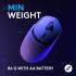 Logitech G309 Lightspeed Wireless Gaming Mouse, Lightweight, LIGHTFORCE Hybrid Switches, Hero 25K Sensor, 86g & 300+ hr Battery Life with AA Battery, 6 Programmable Buttons, PC & Mac -White Logitech G309 Lightspeed Wireless Gaming Mouse, Lightweight, LIGHTFORCE Hybrid Switches, Hero 25K Sensor, 86g & 300+ hr Battery Life with AA Battery, 6 Programmable Buttons, PC & Mac -White
