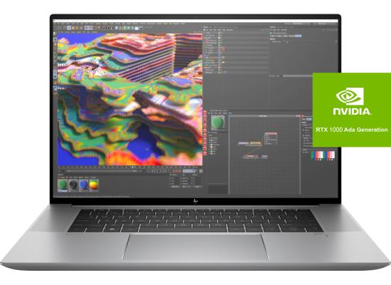 HP ZBook Studio 16 G11 (2024) Mobile Workstation NEW Intel Core Ultra 7 16-Cores AI-Powered For Secure Enterprise Business w/ NVIDIA RTX™ 1000 Ada 6GB DDR6 & 4K Display - Silver