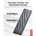 Lenovo PS8 1TB Portable SSD Fast Data up to 1050 MB/S Pocket-Sized External SSD Stylish Metal Body USB 3.2 Gen 2 , Grey Lenovo PS8 1TB Portable SSD Fast Data up to 1050 MB/S Pocket-Sized External SSD Stylish Metal Body USB 3.2 Gen 2 , Grey