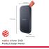 SanDisk 2TB Portable SSD - Up to 800MB/s, USB-C, USB 3.2 Gen 2, Updated Firmware - External Solid State Drive SanDisk 2TB Portable SSD - Up to 800MB/s, USB-C, USB 3.2 Gen 2, Updated Firmware - External Solid State Drive