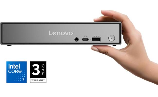 Lenovo ThinkCentre Neo 50q Gen 5 (2025) Tiny PC Intel® Core 7 240H 10-Cores High-Performance Processor w/ Wireless & Bluetooth - Gray Lenovo ThinkCentre Neo 50q Gen 5 (2025) Tiny PC Intel® Core 7 240H 10-Cores High-Performance Processor w/ Wireless & Bluetooth - Gray