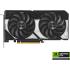 ASUS Dual GeForce RTX 5060 OC Edition Graphics Card, DUAL-RTX5060-O8G, 8GB GDDR7 128-Bit Memory, 2565 MHz Boost Clock, 28 Gbps Memory Speed, 3840 CUDA Cores, PCI Express 5.0