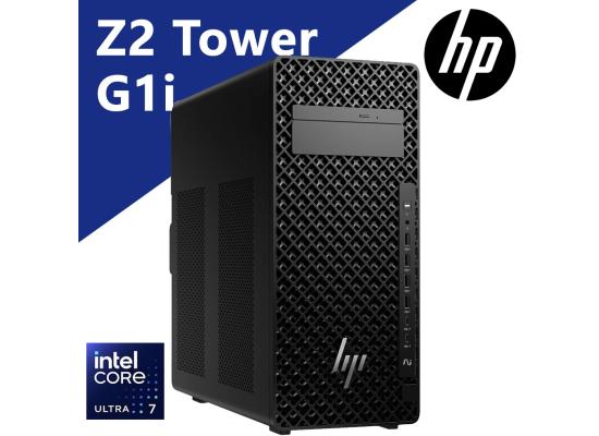 HP Z2 Tower G1i Tower Workstation (2025) NEW Intel® Ultra 7 Gen II 265 vPro 20-Cores AI-Optimized Performance , ISV Certified , Secure, Durable & Reliable w/ Upgradable Graphic Card - Black