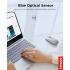 Lenovo 600 Bluetooth Silent Mouse, Blue Optical Sensor, Adjustable DPI, 4 Button, Microsoft Swift Pair, Windows, Chrome, Gray Lenovo 600 Bluetooth Silent Mouse, Blue Optical Sensor, Adjustable DPI, 4 Button, Microsoft Swift Pair, Windows, Chrome, Gray