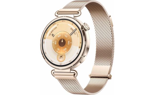 HUAWEI WATCH GT 6 GPS 41mm Smart Watch, AMOLED Touchscreen, up to 14 days battery life, Cycling, 100+ Sports Mode, iOS & Android Compatible, All-day Health Monitoring, Emotional Wellbeing, Gold HUAWEI WATCH GT 6 GPS 41mm Smart Watch, AMOLED Touchscreen, up to 14 days battery life, Cycling, 100+ Sports Mode, iOS & Android Compatible, All-day Health Monitoring, Emotional Wellbeing, Gold