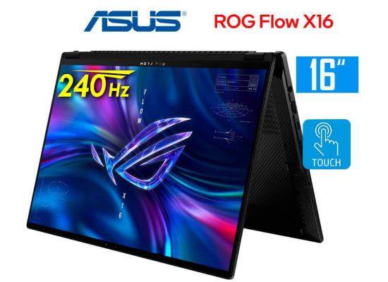 ASUS ROG Flow X16 (2023) GV601VI NEW 13Gen Intel Core i9 14-Cores 2-in-1 Laptop w/ Nvidia RTX 4070 8GB & 2.5K IPS 240Hz Touch Display