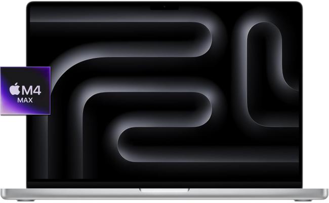 Apple NEW MacBook Pro 16 (2024) Apple M4 MAX (1TB/36GB) 14‑core CPU & 32‑core GPU Retina XDR 120Hz - Silver Color Apple NEW MacBook Pro 16 (2024) Apple M4 MAX (1TB/36GB) 14‑core CPU & 32‑core GPU Retina XDR 120Hz - Silver Color