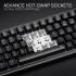Redragon K709 NOVA 65% Wired Gasket RGB Gaming Keyboard, 68 Keys Hot-Swap Compact Mechanical Keyboard w/Free-Mod Socket, 3-Layer Noise Dampening & Dedicated Arrow Keys, Quiet Custom Linear Switch , Black