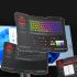 Redragon K709 NOVA 65% Wired Gasket RGB Gaming Keyboard, 68 Keys Hot-Swap Compact Mechanical Keyboard w/Free-Mod Socket, 3-Layer Noise Dampening & Dedicated Arrow Keys, Quiet Custom Linear Switch , Black