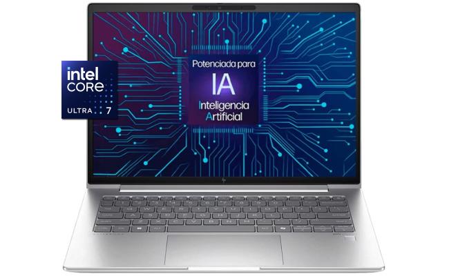 HP NEW EliteBook 640 G11 (2024) Intel Core Ultra 7 10-Cores AI-Enhanced Light & Powerful For Secure Enterprise Business & Protected by HP Wolf Security - Silver
