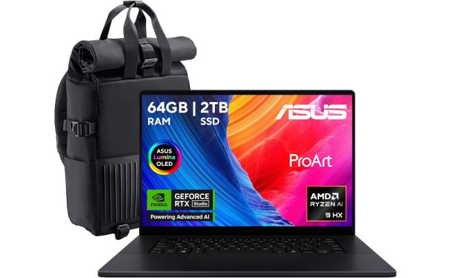 ASUS ProArt P16 (2024) H7606WI AMD Ryzen AI 9 HX 370 12-Cores Studio-Grade Performance & Military-Grade Durability w/ Nvidia RTX 4070 8GB DDR6 & OLED 4K Touch Display ASUS ProArt P16 (2024) H7606WI AMD Ryzen AI 9 HX 370 12-Cores Studio-Grade Performance & Military-Grade Durability w/ Nvidia RTX 4070 8GB DDR6 & OLED 4K Touch Display