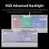 Redragon YAMA K550 Mechanical Gaming Keyboard, RGB LED Backlit with Purple Switches, Macro Recording, Wrist Rest, Volume Control, Full Size, Yama, USB Passthrough for Windows PC Gamer (White) Redragon YAMA K550 Mechanical Gaming Keyboard, RGB LED Backlit with Purple Switches, Macro Recording, Wrist Rest, Volume Control, Full Size, Yama, USB Passthrough for Windows PC Gamer (White)