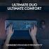 Logitech MX Master 3S Keys S Combo Performance Wireless Keyboard & Mouse with Palm Rest Customizable Illumination Fast Scrolling, Bluetooth, USB C, for Windows, Linux, Chrome, Mac Arabic & English Layout , Graphite