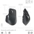Logitech MX Master 3S Keys S Combo Performance Wireless Keyboard & Mouse with Palm Rest Customizable Illumination Fast Scrolling, Bluetooth, USB C, for Windows, Linux, Chrome, Mac Arabic & English Layout , Graphite