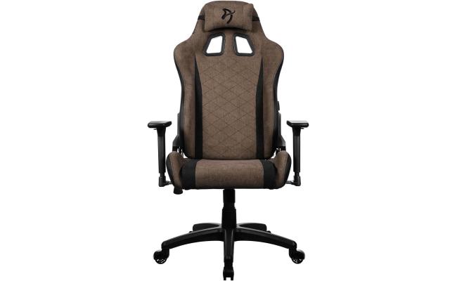 Arozzi Avanti Soft Fabric (2024) Breathable Soft Fabric Front, Stylish PU leather Back 3D Armrest Tough Metal Frame Supports up to 120kg - Brown Arozzi Avanti Soft Fabric (2024) Breathable Soft Fabric Front, Stylish PU leather Back 3D Armrest Tough Metal Frame Supports up to 120kg - Brown