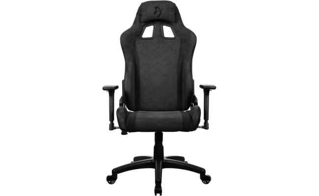 Arozzi Avanti Soft Fabric (2024) Breathable Soft Fabric Front, Stylish PU leather Back 3D Armrest Tough Metal Frame Supports up to 120kg - Dark Grey Arozzi Avanti Soft Fabric (2024) Breathable Soft Fabric Front, Stylish PU leather Back 3D Armrest Tough Metal Frame Supports up to 120kg - Dark Grey