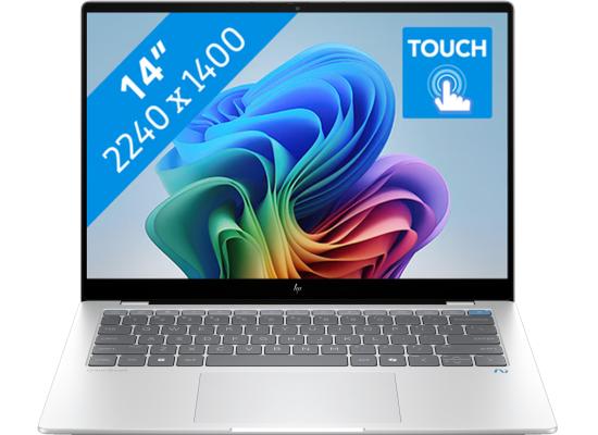 HP OmniBook X 14 (2024) 14-FE1003 Next Gen AI PC NEW Snapdragon X Plus 8-Cores AI-Powered w/ Long Battery Life & IPS 2.2K Touch Screen , Glacier Silver