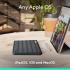 Logitech Keys-to-GO 2 Portable Wireless iPad Keyboard with Built-in Cover, Slim and Compact Bluetooth Keyboard for iPad, iPhone, Mac, and Apple TV, Easily Switch with Devices Arabic & English Layout- Graphite