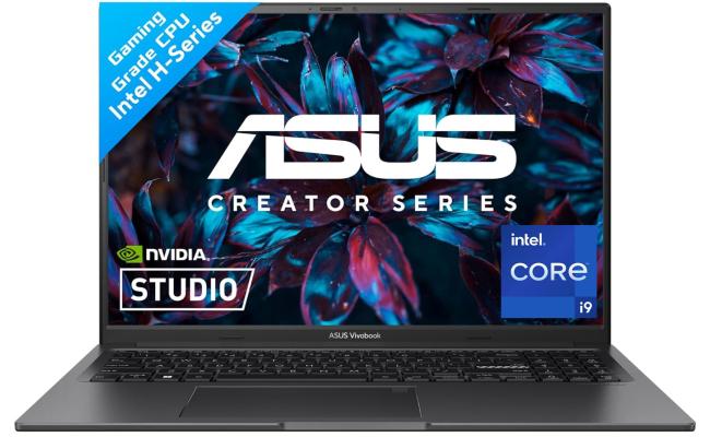 ASUS Creator Series Vivobook 16X (2023) K3605VV 13Gen Intel Core i9 13900H 14-Cores High-Performance Processor w/ Nvidia RTX 4060 8GB & 120Hz Display (Customized) - Black