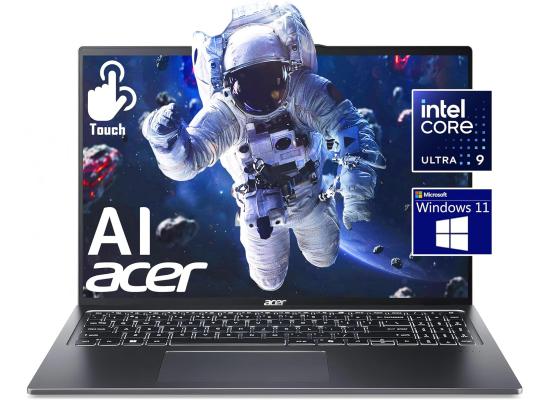 Acer Swift Go 16 (2024) SFG16 Intel Core Ultra 9 H-Serise Powerful 16-Cores w/ Intel® AI Boost NPU & 16" IPS Touch Screen , Iron