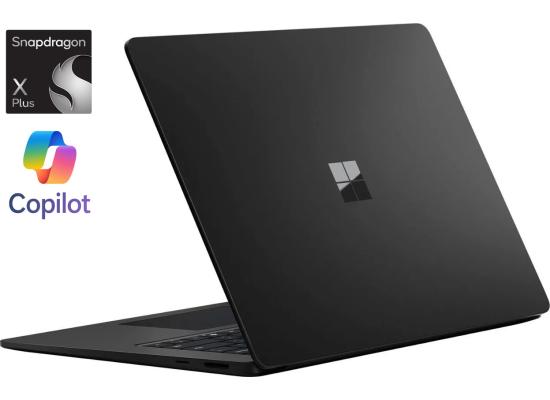 Microsoft Surface Laptop Copilot+ PC NEW (7th Edition) 2024 Snapdragon X Plus 10-Cores AI-Accelerated Sleek & Modern Design w/ 2.3K 120Hz Display  - Black