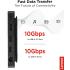 Lenovo USB-C Dual Display Travel Dock (1 DP 1.4 & 1 HDMI 2.0) up to 65W Charging for Laptop (No Power Adapter Included) Support Dual 4K Display