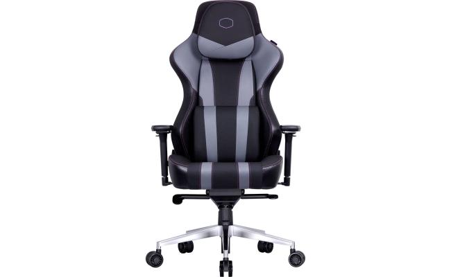 Cooler Master Caliber X2 Gaming Chair, Adjustable Lumbar Support, 180° Recline, Unibody Cold Molded Foam, Steel Frame, 75mm Silent Caster, 4D Armrest, Grey Cooler Master Caliber X2 Gaming Chair, Adjustable Lumbar Support, 180° Recline, Unibody Cold Molded Foam, Steel Frame, 75mm Silent Caster, 4D Armrest, Grey