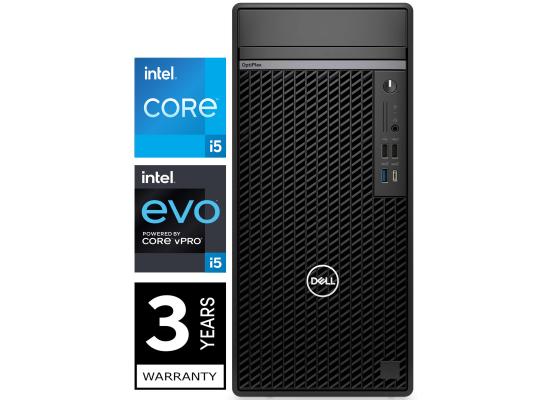 Dell OptiPlex Plus 7020 (2024) 14Gen Intel Core i5 vPro 14-Cores Tower w/ DDR5 Memory & 3 Years Warranty - Black