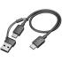 Poly Voyager Focus 2 Microsoft Teams Certified USB C & Bluetooth Active Noise Canceling For PC/Mac/Mobile Headset w/ charging stand & USB-C/A Adapter