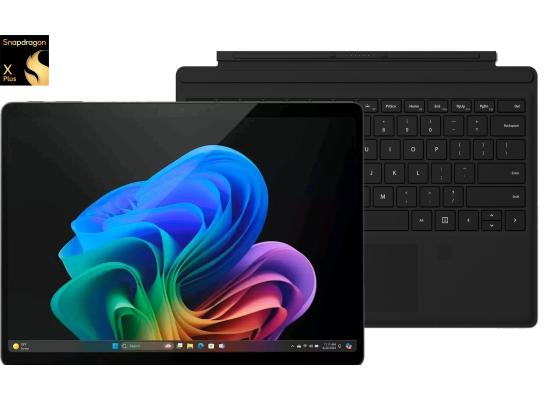 Microsoft Surface Pro 11 (2024) Copilot+ PC Snapdragon X Plus 10-Cores AI-Accelerated 2-in-1 Touch (512GB/16GB) w/ IPS 2.8K 120Hz Display + Keyboard Bundle - Black