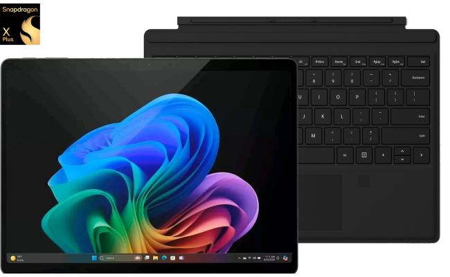 Microsoft Surface Pro 11 (2024) Copilot+ PC Snapdragon X Plus 10-Cores AI-Accelerated 2-in-1 Touch (512GB/16GB) w/ IPS 2.8K 120Hz Display + Keyboard Bundle - Black Microsoft Surface Pro 11 (2024) Copilot+ PC Snapdragon X Plus 10-Cores AI-Accelerated 2-in-1 Touch (512GB/16GB) w/ IPS 2.8K 120Hz Display + Keyboard Bundle - Black
