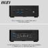 MSI Cubi NUC 1M (2024) Mini PC Barebone 0.8L Intel Core 7 150U 10-Cores For Home & Business w/ Supporting up to 4 Displays & DDR5 Memory
