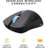 Glorious Model D Pro Wireless Gaming Mouse, Up to 19000 DPI Range, 6 Total Remappable Buttons, Glorious BAMF Sensor, Rounded Edge 100% PTFE Mouse Feet, 2.4GHz Dongle, Black