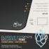 Glorious Elements Mousepad - XL Mouse Pad -Foam Core Hybrid Cloth Computer Desk Pad for Speed Gaming 430X380X4MM (FIRE) Glorious Elements Mousepad - XL Mouse Pad -Foam Core Hybrid Cloth Computer Desk Pad for Speed Gaming 430X380X4MM (FIRE)