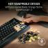 Razer BlackWidow V4 PRO 75% Mechanical Gaming Keyboard, Orange Tactile Mechanical Switch Gen-3, Command Dial, English US Layout, Detachable Type-C Cable, Black