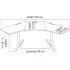 Arozzi Arena Angelo L Shaped Gaming Desk, PC Gaming Desk L Shape, Height Adjustable L Shaped Standing Desk for Home Office, Computer Desk with Full Coverage Mouse Pad , Gun Metal