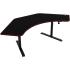 Arozzi Arena Angelo L Shaped Gaming Desk, PC Gaming Desk L Shape, Height Adjustable L Shaped Standing Desk for Home Office, Computer Desk with Full Coverage Mouse Pad , Black Arozzi Arena Angelo L Shaped Gaming Desk, PC Gaming Desk L Shape, Height Adjustable L Shaped Standing Desk for Home Office, Computer Desk with Full Coverage Mouse Pad , Black