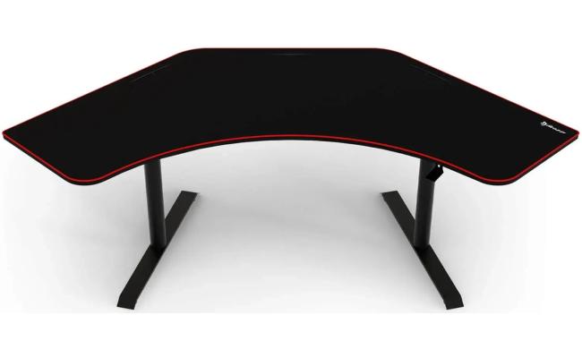 Arozzi Arena Angelo L Shaped Gaming Desk, PC Gaming Desk L Shape, Height Adjustable L Shaped Standing Desk for Home Office, Computer Desk with Full Coverage Mouse Pad , Black Arozzi Arena Angelo L Shaped Gaming Desk, PC Gaming Desk L Shape, Height Adjustable L Shaped Standing Desk for Home Office, Computer Desk with Full Coverage Mouse Pad , Black