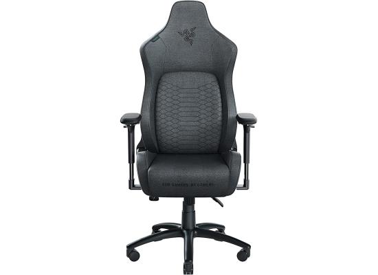 RAZER Iskur V2 Gaming Chair, High Density Foam Cushions, Functional Fabric , 4D Armrests, 136kg Max Weight, Swivels & Responds, Reactive Seat Tilt & Up to 152° Recline, Dark Gray