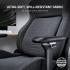 RAZER Iskur V2 Gaming Chair, High Density Foam Cushions, Functional Fabric , 4D Armrests, 136kg Max Weight, Swivels & Responds, Reactive Seat Tilt & Up to 152° Recline, Dark Gray