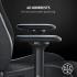 RAZER Iskur V2 Gaming Chair, High Density Foam Cushions, Functional Fabric , 4D Armrests, 136kg Max Weight, Swivels & Responds, Reactive Seat Tilt & Up to 152° Recline, Dark Gray