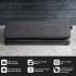 Arozzi Footrest for Under-Desk Comfort and Healthy Position for Your Feet While Gaming or Working for Long Hours - Dark Grey