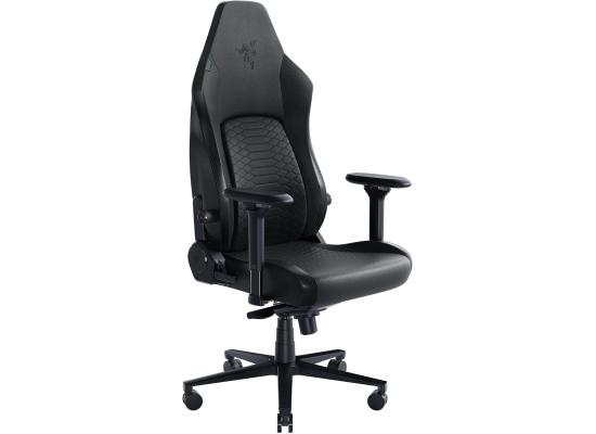 RAZER Iskur V2 Gaming Chair, High Density Foam Cushions, EPU Leather, 4D Armrests, 136kg Max Weight, Swivels & Responds, Reactive Seat Tilt & Up to 152° Recline, Black