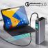 Promate Titan-130 Universal 20000mAh Ultra-Slim Portable Power Pack with 130W Power Delivery, Smart TFT LCD Screen, USB-A QC 3.0, Dual USB-C Input/Output Ports, and Over-Heating Protection Promate Titan-130 Universal 20000mAh Ultra-Slim Portable Power Pack with 130W Power Delivery, Smart TFT LCD Screen, USB-A QC 3.0, Dual USB-C Input/Output Ports, and Over-Heating Protection