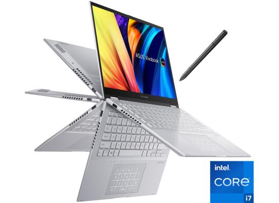 ASUS Vivobook S 14 Flip TP3402VA (2023) Intel 13Gen Intel Core i7 H-Series Processors 14-Cores 2-in-1 Touch Display- Cool Silver