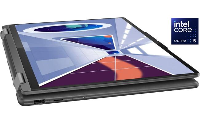 Lenovo Yoga 7 14" (2024) NEW Intel Core Ultra 5 12-Cores 2-in-1 Touch Display Aluminium w/ IR Camera , MIL-STD-810H Military Test & HUGE Battery , Storm Grey